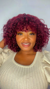 14'' assort colours fringe unit