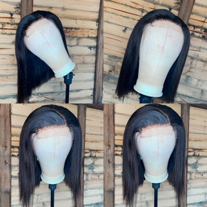 16” blunt cut bob wig